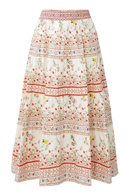 Melony Shirred Skirt